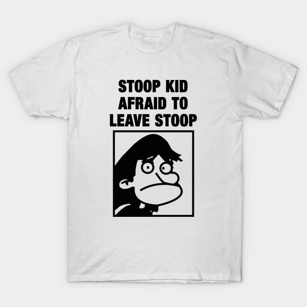 Stoop Kid Afraid To Leave Stoop - Hey Arnold, Nickelodeon, The Splat T-Shirt by 90sBlock